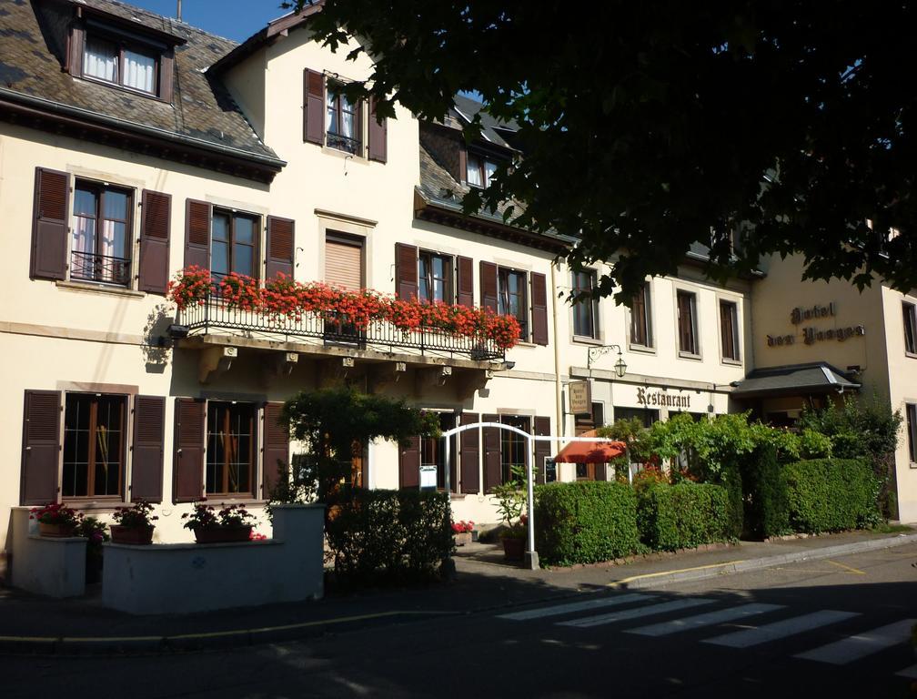Hotel Des Vosges 5 Rue De La Gare Obernai Esterno foto